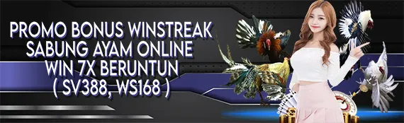 PROMO BONUS SABUNG AYAM WIN 7X BERUNTUN SV388 DAN WS168